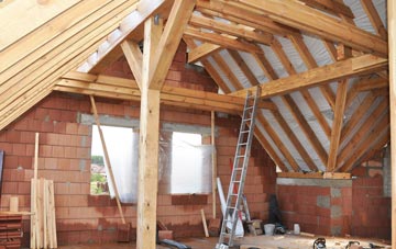 Devauden attic trusses